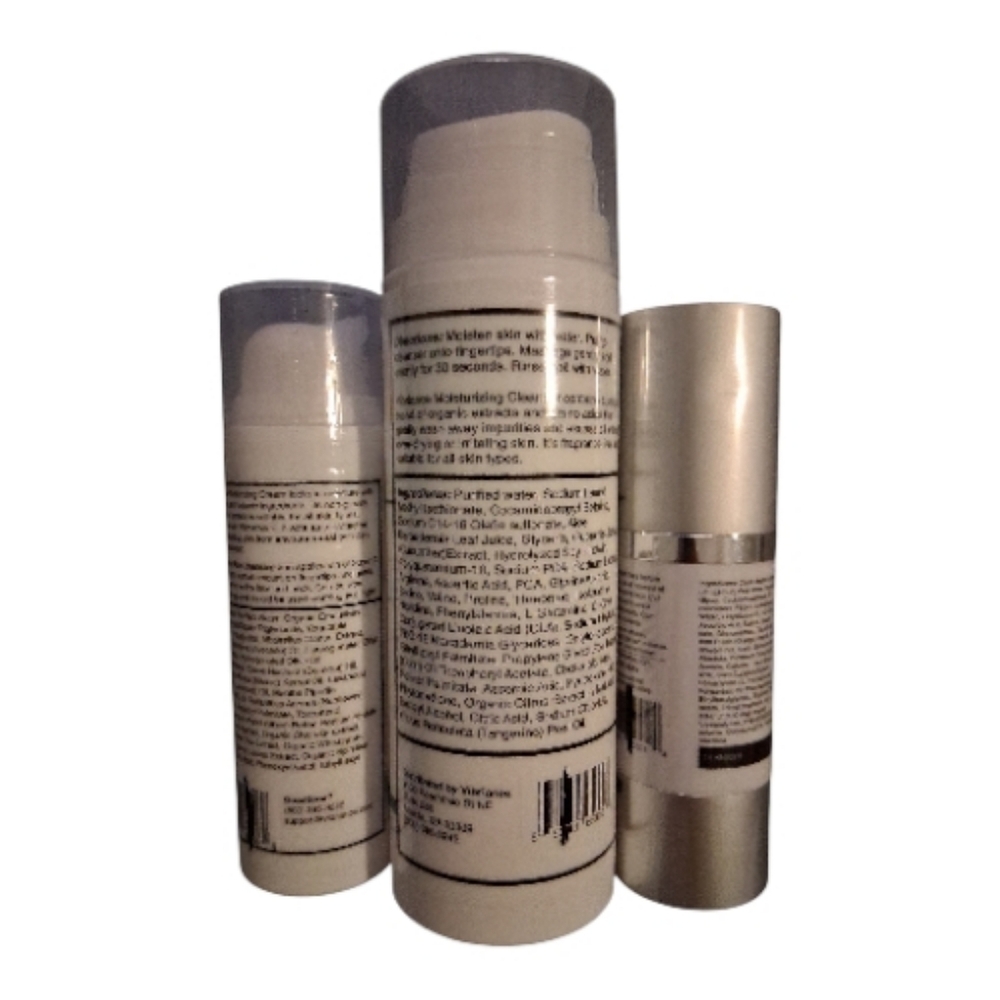 Vibriance Bundle Skincare Set | Super C Serum, Moisturizing Cleanser, Face Cream - Picture 4 of 7